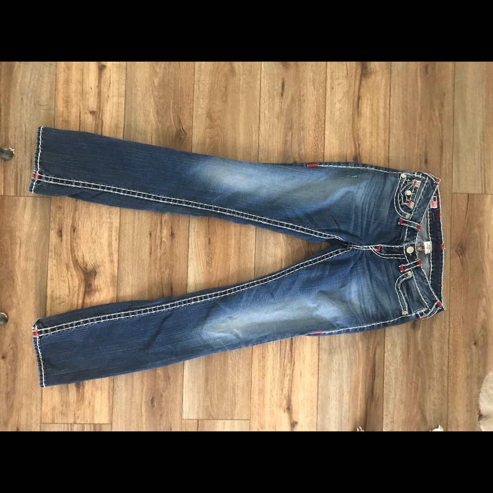 True Religion Billy Super T med wash/ size 28